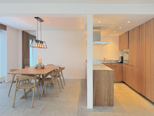 downtown Sankt Moritz luxury apartment with lake view