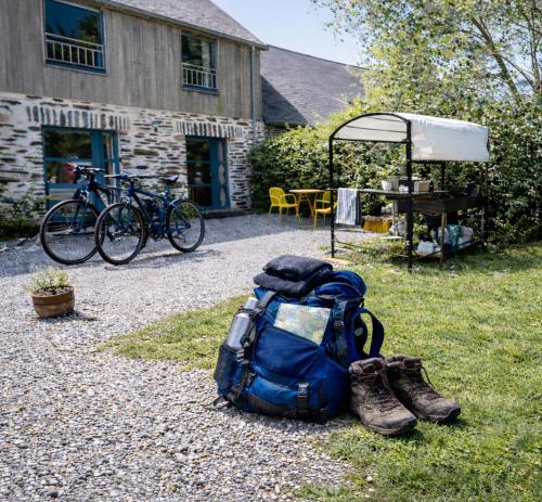 Chambre twin Casquets dans une maison, idéale randonneurs et cyclistes - GR223