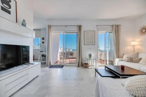 Valle Romano Terrace with Golf and Mediterranean View