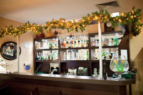 Lounge nebo bar v ubytování Hotel Leopolis