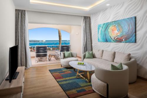 Pickalbatros Dana Beach Resort - Aqua Park — Sea view