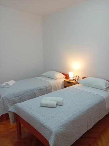Krevet ili kreveti u jedinici u okviru objekta Apartman Francesca