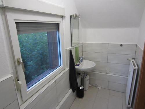 Koupelna v ubytování Monteur Apartment Charlotte