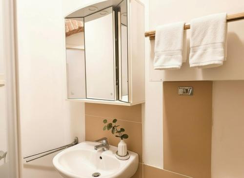Cozy & Spacious Brick Basement Cityloft - 3 Beds for 4 Persons, Smart Projector - Central Location - 20 min to City Center