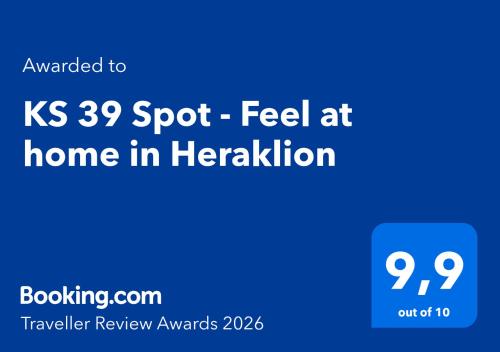 KS 39 Spot - Feel at home in Heraklion