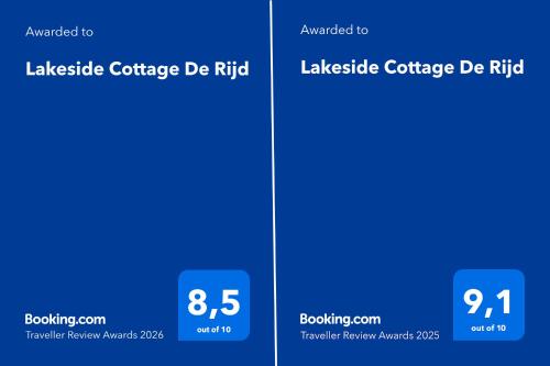 a comparison of the number of envelopes allocated to the liable coverage be rilt at Lakeside Cottage De Rijd in Nieuwe-Niedorp