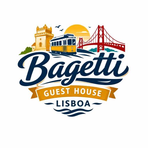 a vector illustration of a banner for a cafe with sights of argentinian cities at Bagetti hostel only for girls in Lisbon