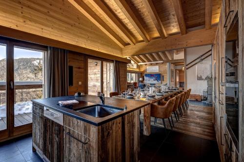 Chalet Flocon de Neige - jacuzzi - sauna