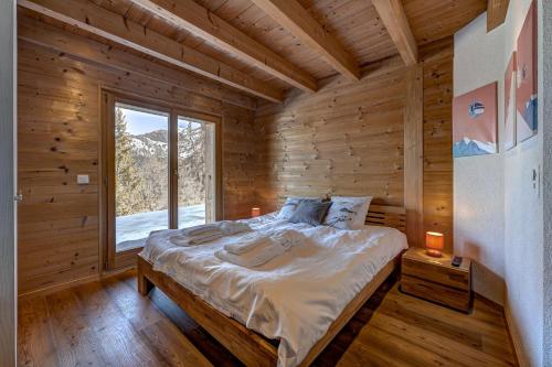 Chalet Flocon de Neige - jacuzzi - sauna