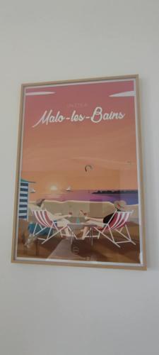 Secteur plage Dunkerque, idéal couple, appartement 2 personnes, Aquae Mare