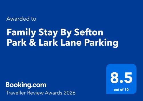 Family Stay By Sefton Park & Lark Lane Parking photo 20