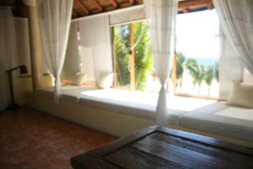 Letto o letti in una camera di Casa Kaukan