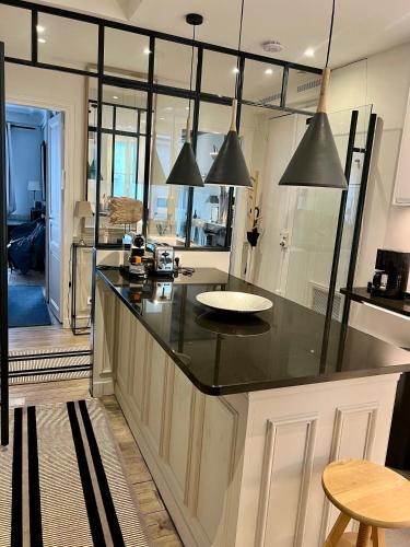 Dapur atau dapur kecil di Villa Eiffel