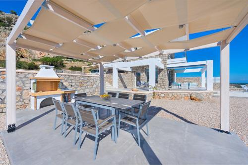Balkoni atau teres di Villa Horizontes