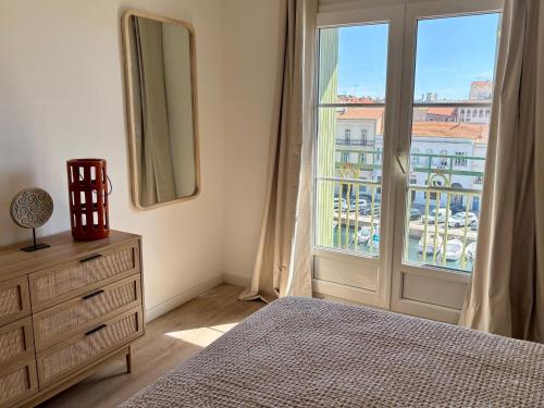 Appartement Centre Sète - Balcon Vue Quai