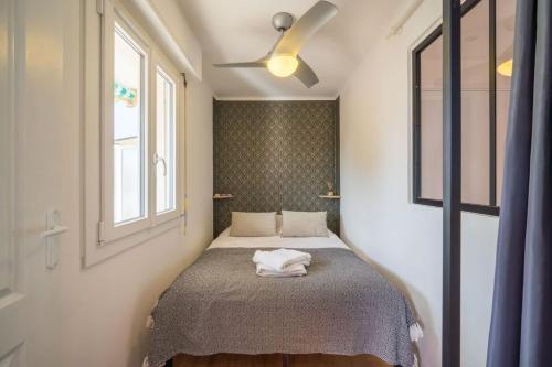 Antibes SkyView - central, cocooning avec terrasse et parking