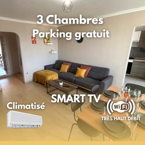 L' Andréa CLIM Free Parking WiFi Smart TV
