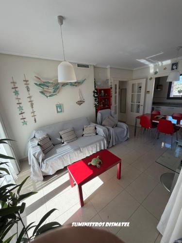 5 Estrellas Apartamento 4E con piscinas jardines pistas de pádel parque infantil etc