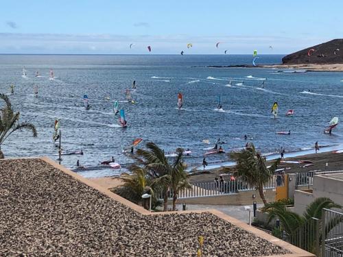 Casa Médano 30 with beautiful views of the surfing!