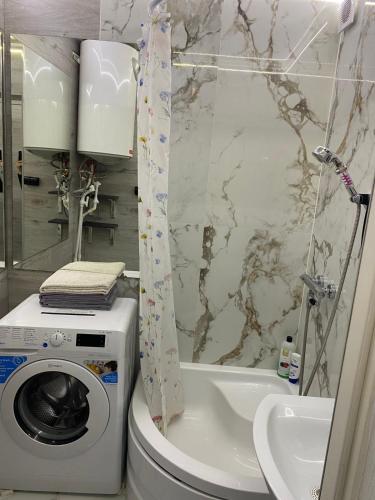 Kupatilo u objektu Sleep Point Center