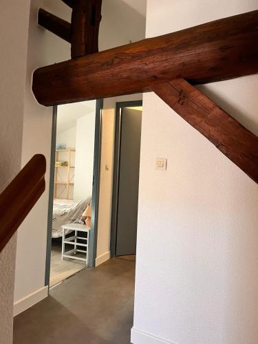 Llit o llits en una habitació de Le Rafale 52