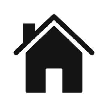 a silhouette of a house on a white background at Operational Unit - Listing Closing Soon - Existing Reservations Honored in Angeles