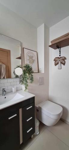 ห้องน้ำของ Villa Dérimbeault