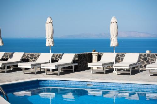 Πισίνα στο ή κοντά στο Agnadi View Villa