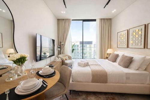 Modern Studio in Binghatti Azure with Pool & Gym