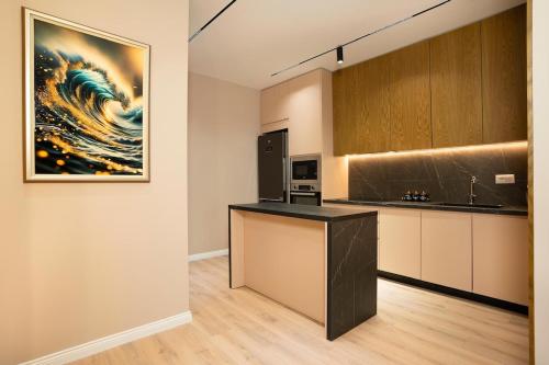 Kitchen o kitchenette sa Casa Luxe