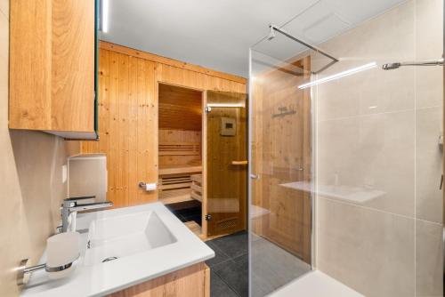Crevasse 07 - 8 pers - duplex, sauna