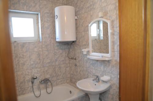 Koupelna v ubytování Vila Ivanović