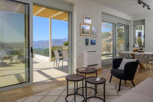 Ferienhaus Mountain & Sea stilvoll mit faszinierendem Blick