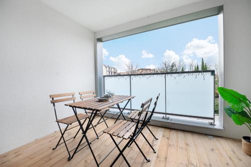 T2 Havre paix Toulouse avec terrasse et climatisation - Parking privé - 5 min Métro patte d'oie - Clinique pasteur