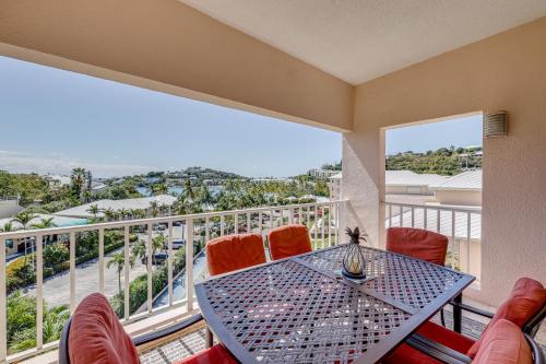 Walk to Beach St Thomas Condo with Balconies