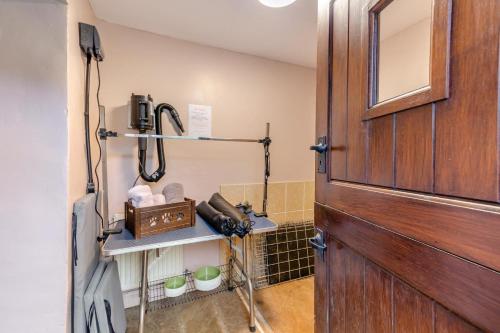 a wooden door in a room with aperature at 2 Bed in Eggleston oc-s30453 in Middleton in Teesdale