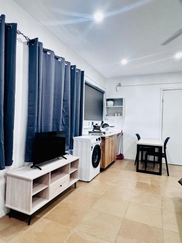 Kuchyň nebo kuchyňský kout v ubytování WIT Studio