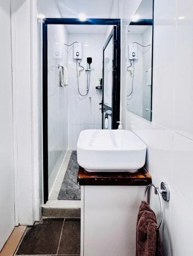 Koupelna v ubytování WIT Studio