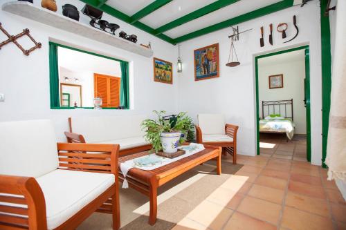 Posezení v ubytování Casa Tinasoria