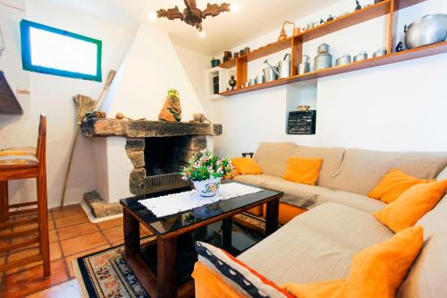 Posezení v ubytování Casa Tinasoria