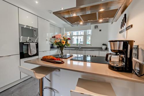 a kitchen with a counter with a blender on it at 5 Bed in Sardis oc-m28337 in Saundersfoot