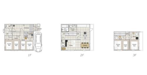 a floor plan of the office building of the institute of technology at 若葉ホテル in Tokyo