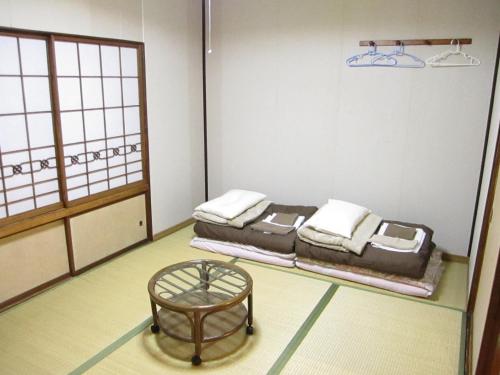 Ruang duduk di Guest House Enishi
