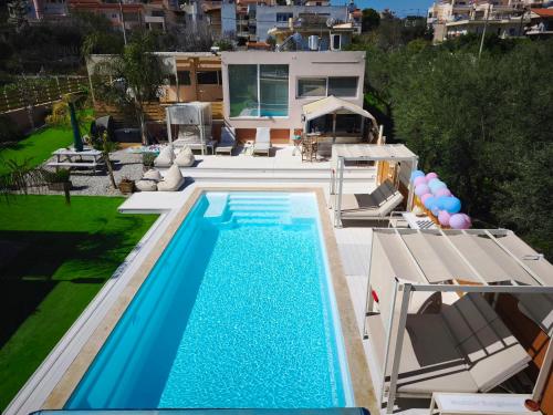 Modular Bungalows With Heated Pool Artemis Greece