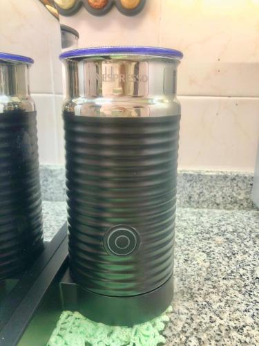 a jar sitting on top of a counter at Alquiler por dia "Como en Casa" Caseros, cerca de Palomar y Hurlingham in Caseros