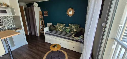 Le Pharo, Studio centre Port, 800m de la plage, clim mobile