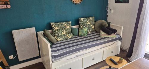 Le Pharo, Studio centre Port, 800m de la plage, clim mobile