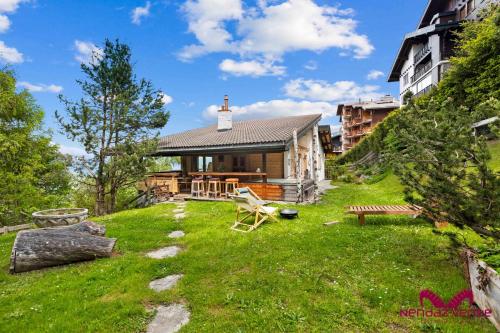 Chalet cosy Le Bouquetin jacuzzi et sauna idéal familles & couples vue imprenable