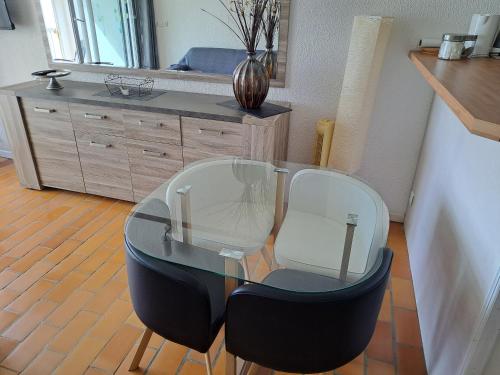 Plein Sud, Studio vue mer, parking, clim