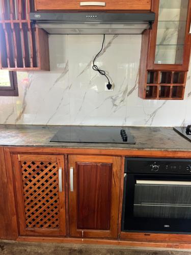 Bilene Stop tesisinde mutfak veya mini mutfak